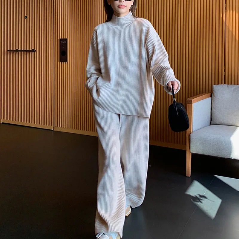 The Alpine Ribbed Knit Set
