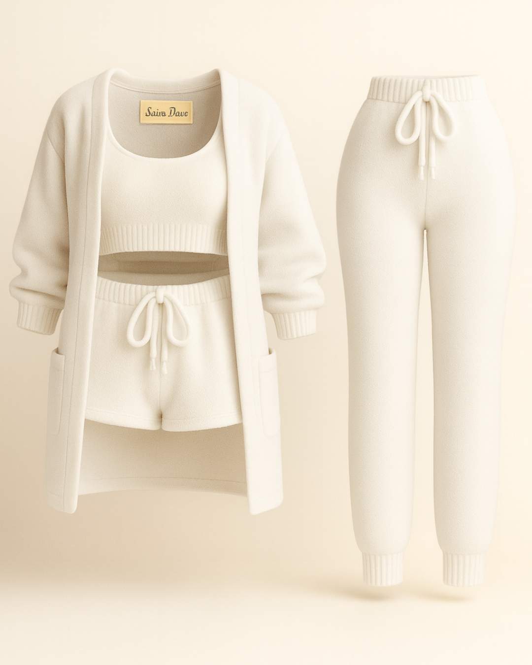 The Signature 4-Piece Bouclé Lounge Set Saint Doux