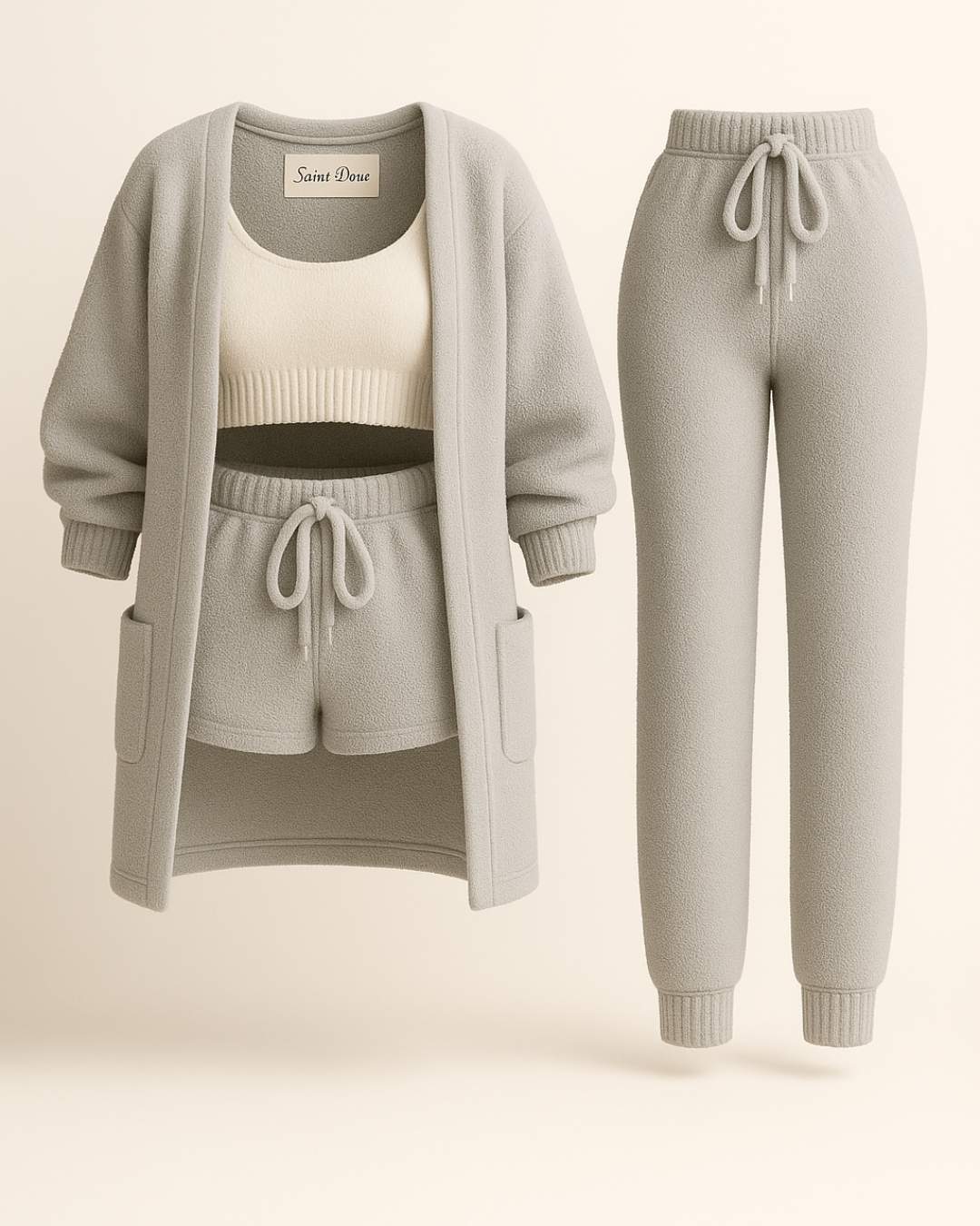 The Signature 4-Piece Bouclé Lounge Set Saint Doux