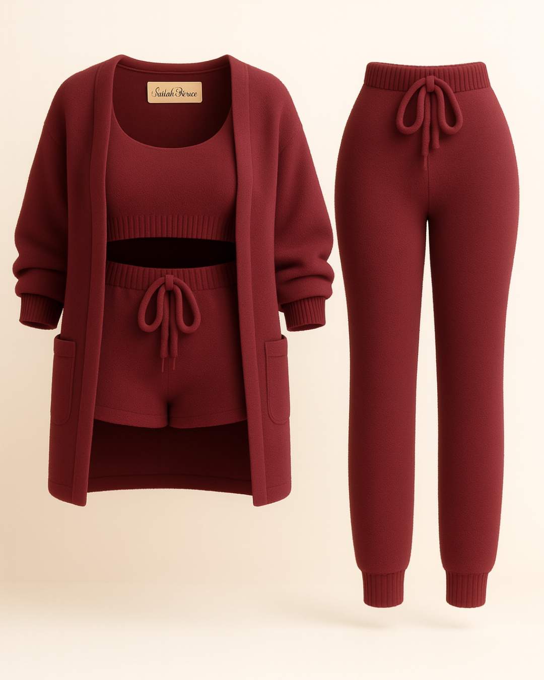 The Signature 4-Piece Bouclé Lounge Set Saint Doux