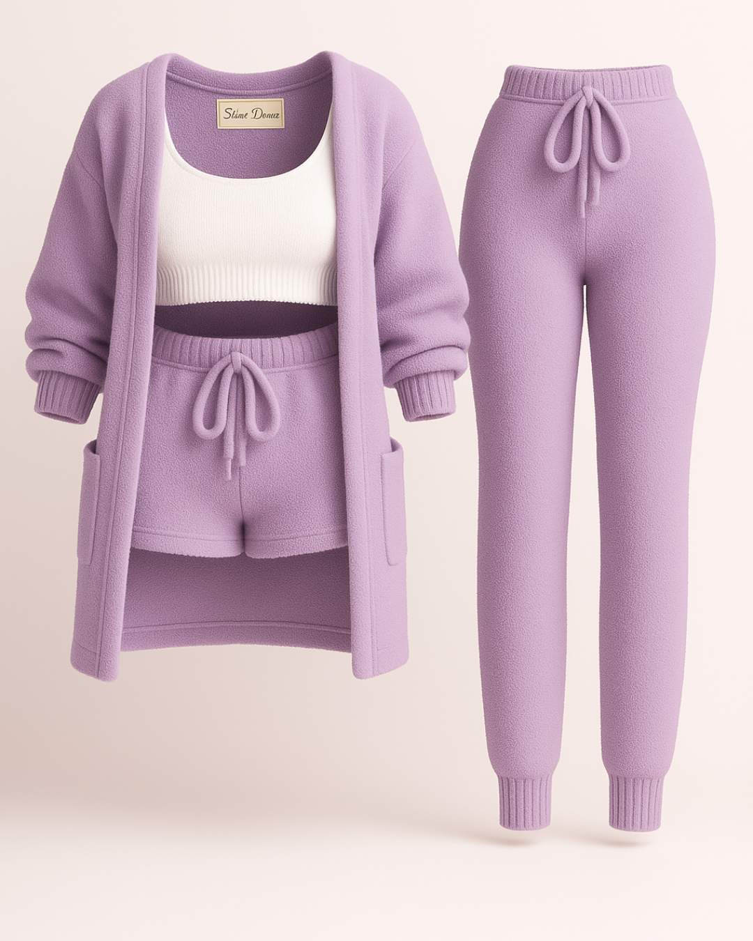 The Signature 4-Piece Bouclé Lounge Set Saint Doux